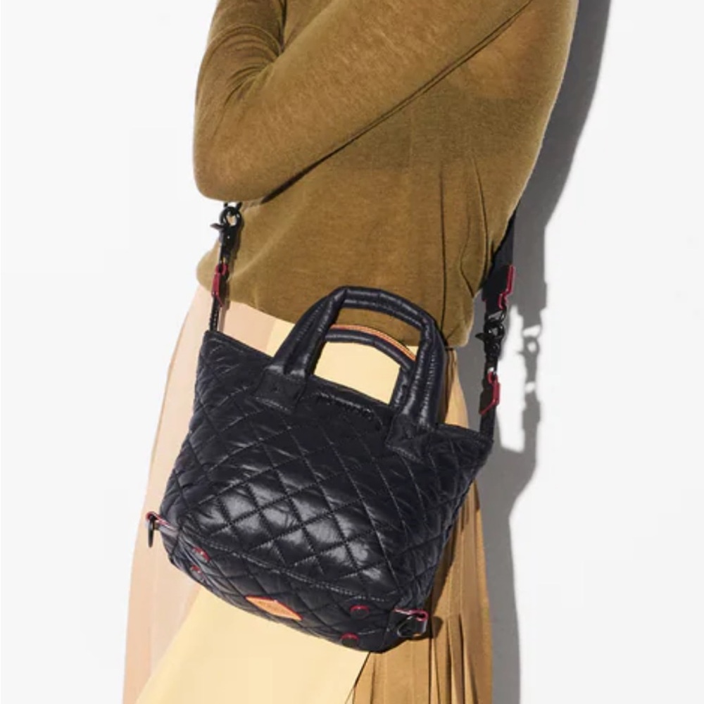MZ Wallace Black Micro Sutton Crossbody